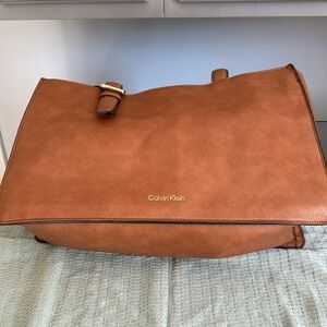 Camel Calvin Klein Tote
